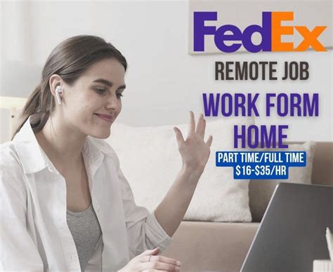 With staff in remote. . Fed ex work from home jobs